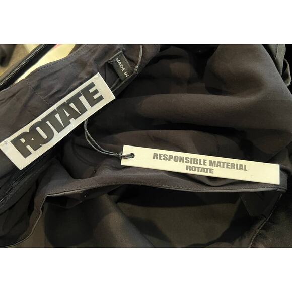 ROTATE BIRGER CHRISTENSEN Black Mini Cora Dress (US/2) - Picture 12 of 16